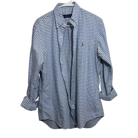 Ralph Lauren Other - Ralph Lauren 100% Cotton Micro Plaid Button Up Shirt